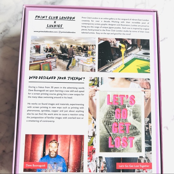 Let’s Go Get Lost Together New York Jigsaw Puzzle - Picture 5 of 5